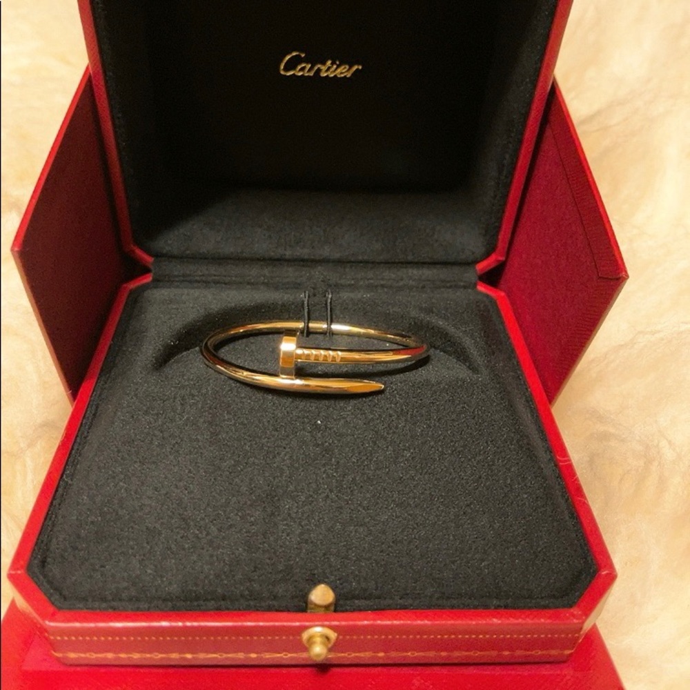 Cartier Juste UN Clou 18K Yellow Gold Bangle 15
